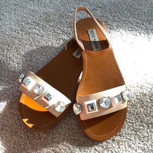 Steve Madden bejeweled sandals